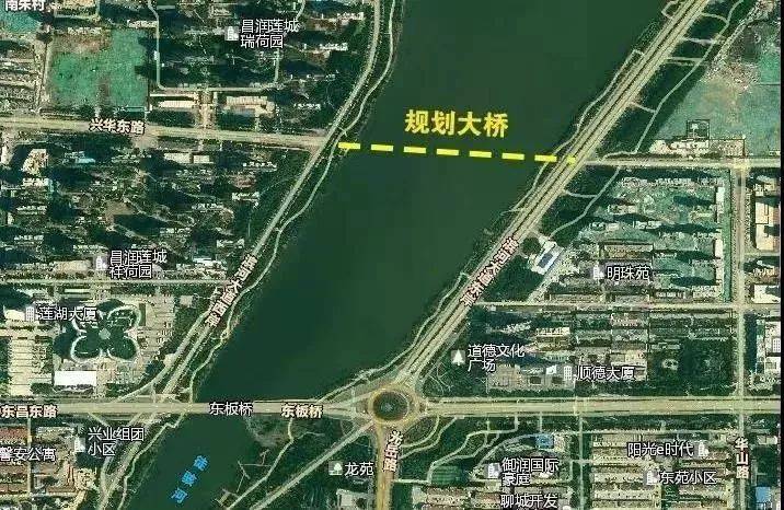 总投资约2.43亿元！聊城兴华路徒骇河桥进入初步设计阶段